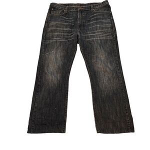 Calvin Klein Jeans Men's 71194 Rigid Denim Boot Cut Jeans Gray Size W36